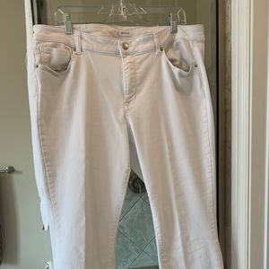 Westport White Capri Pant